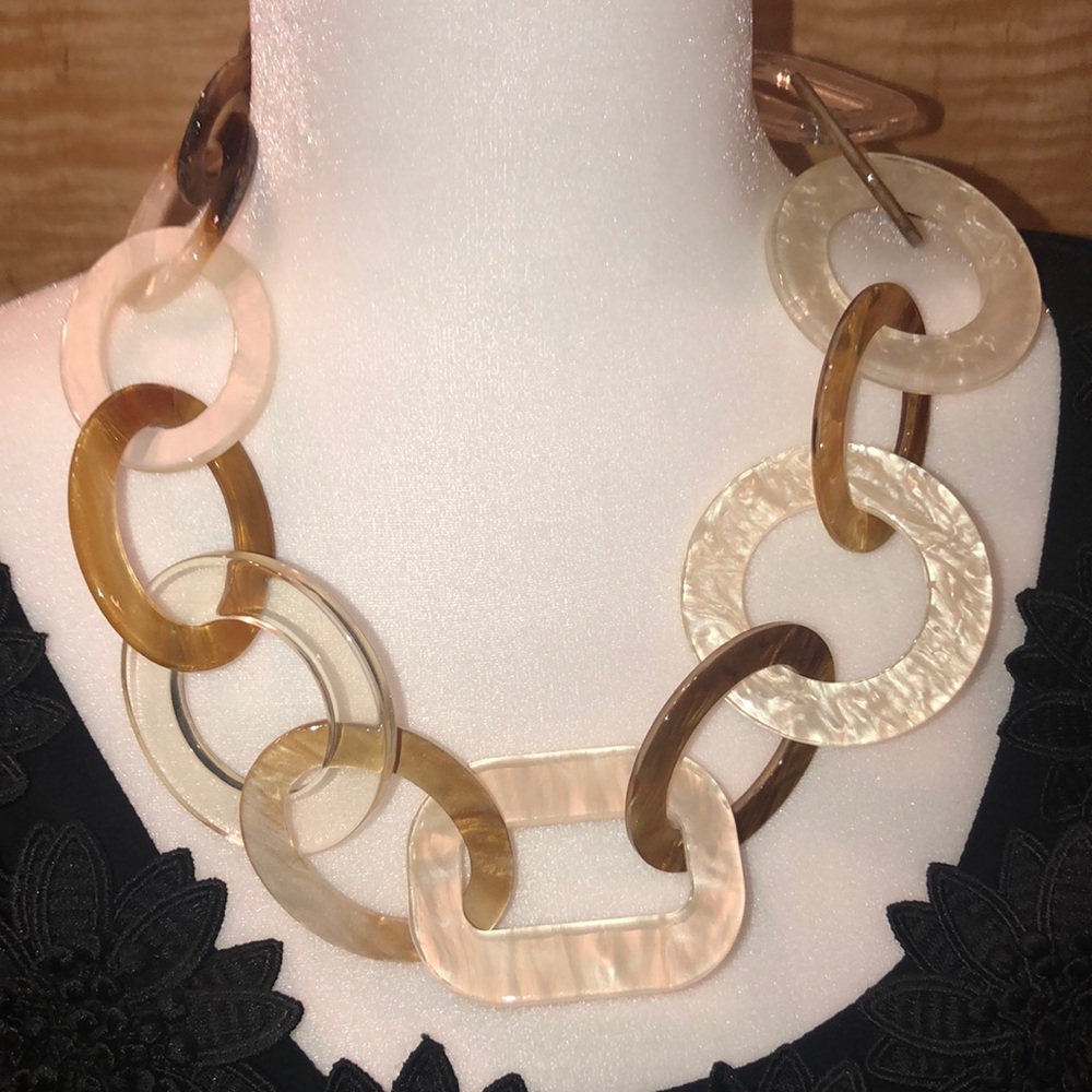 🎄🎁Resin link chain necklace🎄🎁